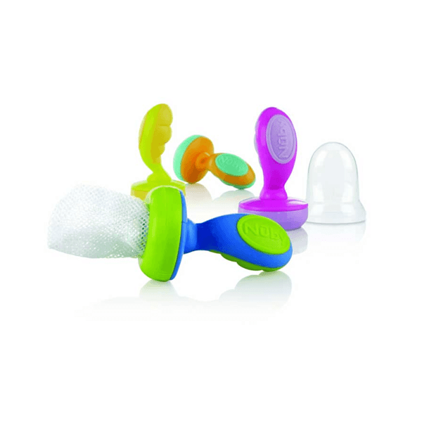 Nuby Chupete Para Frutas Con Tapa Plastica #1