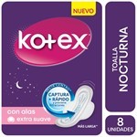 Kotex Nocturna Toallas Femeninas Con Alas 8 Unidades | Unico #2
