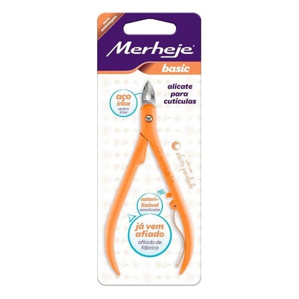 Merheje Basic Alicate Para Cuticula Con Mango Perlado alt