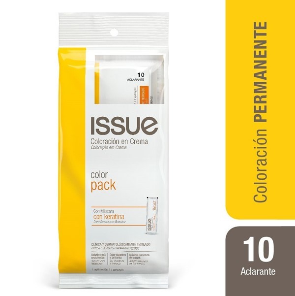 Issue Color Pack Keratina Nº10 Aclarante #1
