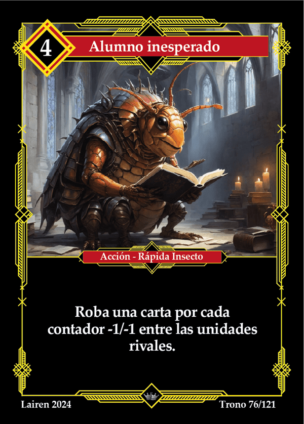 076 Alumno Inesperado 1ra Edicion - Coste 4 #1