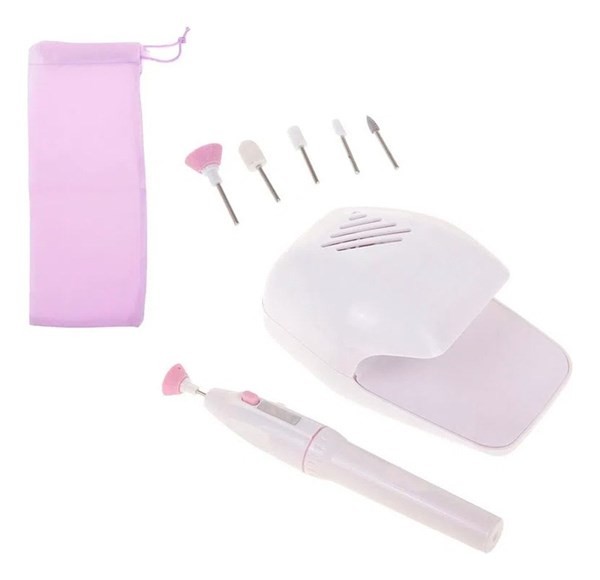 Atrix Torno Manicura Pedicura Uñas Esculpidas 5 Punteros Con Secador