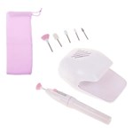 Atrix Torno Manicura Pedicura Uñas Esculpidas 5 Punteros Con Secador #1