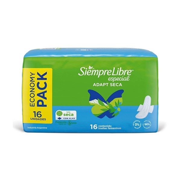 Toallas Femeninas Siempre Libre Especsec 16U #1