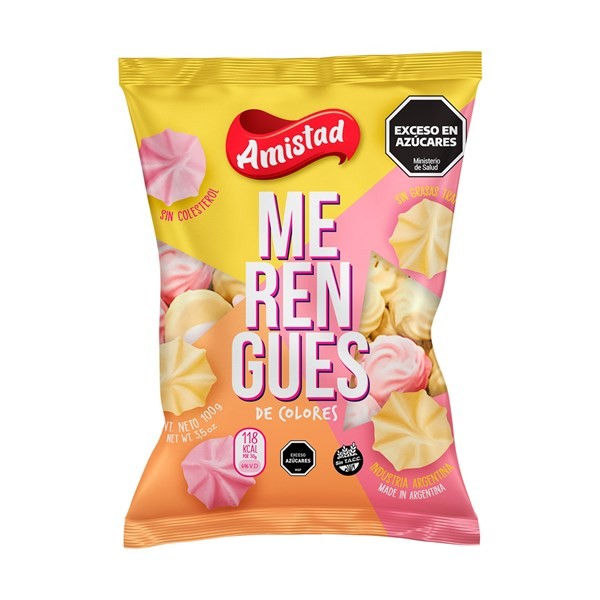 Merengue La Amistad Mediano Color 100 Grs. #1