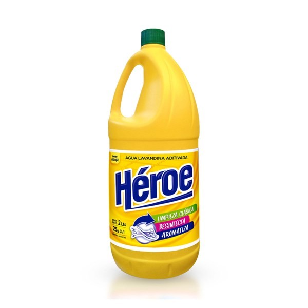 Lavandina Heroe Clásica 2 lts. #1