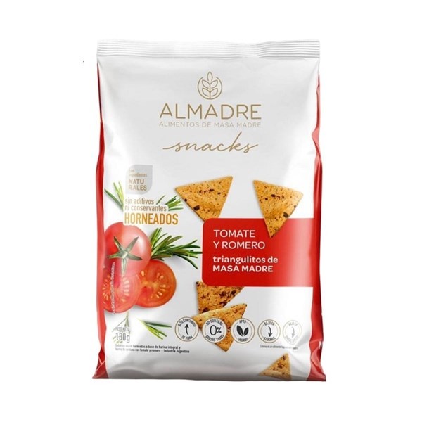 Galletitas Almadre Tomate Y Romero x 130 g #1