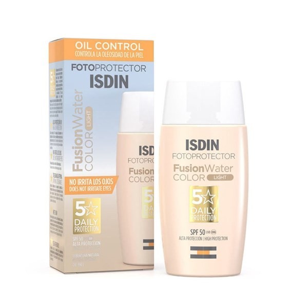 Fotoprotector Isdin Fusion Water Color Light Spf50+ x 50 ml