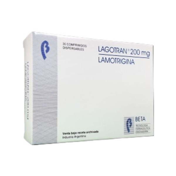 Beta Lagotran 200 Mg Lamotrigina x 30 Comp Dispersables #1