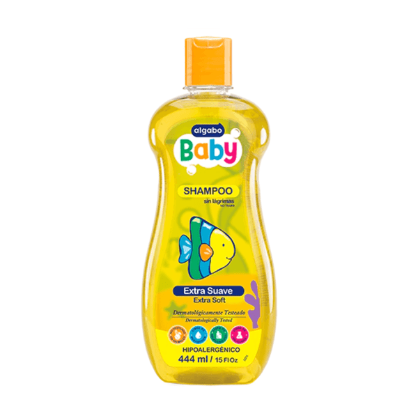 Algabo Baby Shampoo Extra Suave 444 ml #1