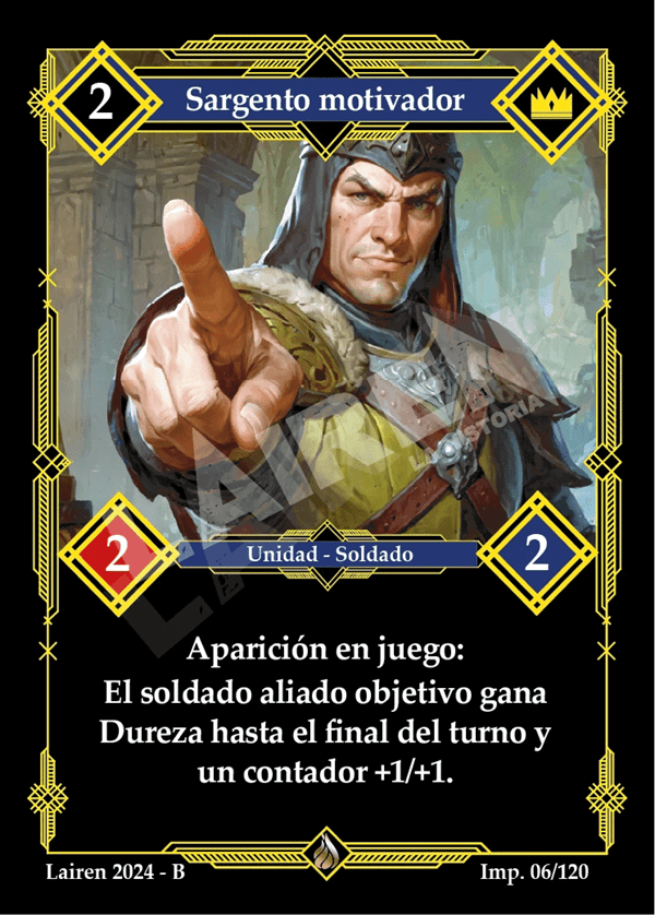 006 Sargento Motivador - Coste 2 #1