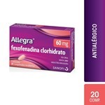 Allegra| 20 comprimidos | Fexofenadina #1