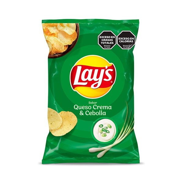 Papas Fritas Lays Queso Y Cebolla 77 G. alt