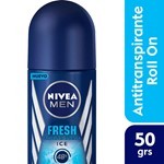 DESODORANTE ANTITRANSPIRANTE NIVEA MEN FRESH ICE ROLL ON X 50 ML #2