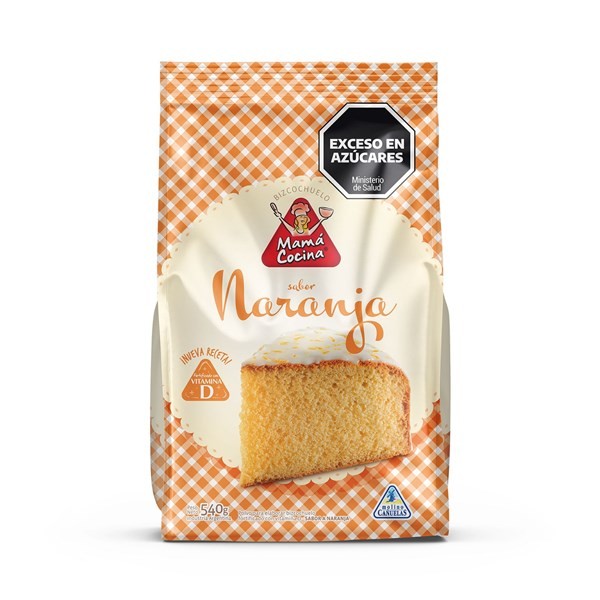 Bizcochuelo Mamá Cocina De Naranja 540 G.