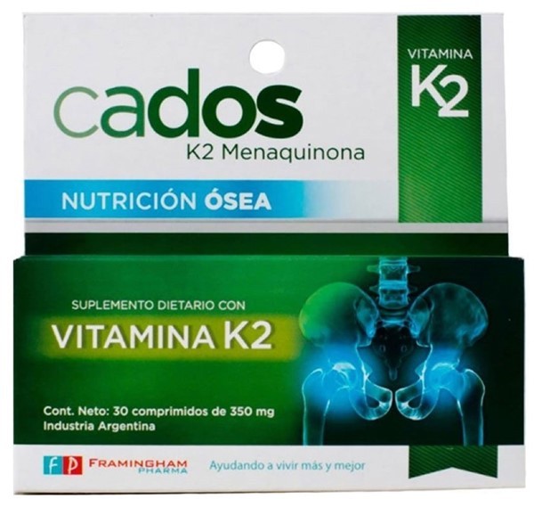 Cados Vitamina K2 30 comprimidos