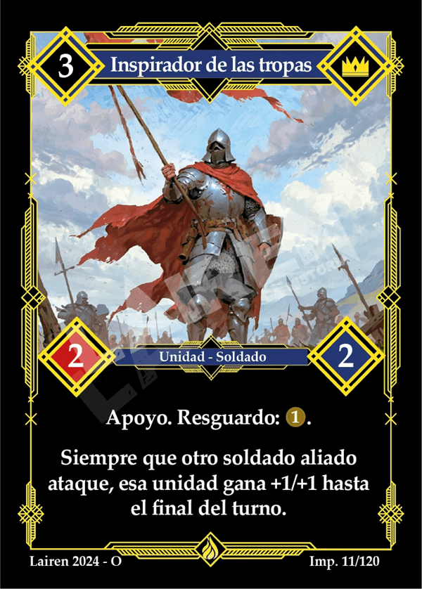 011 Inspirador De Las Tropas - Coste 3