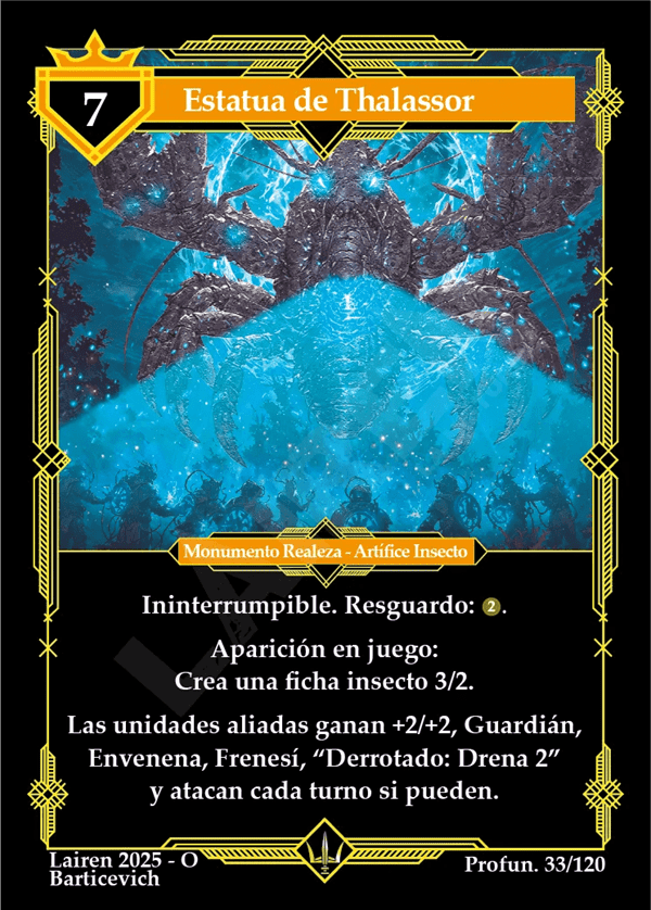 033 Estatua De Thalassor - Coste 7