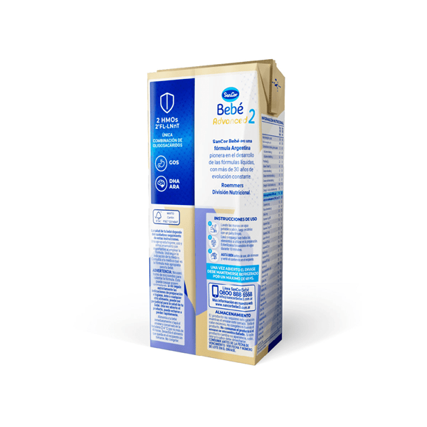 Sancor Bebe Sancor Bebé 2 Advanced - 200 Ml X 30 Unidades alt