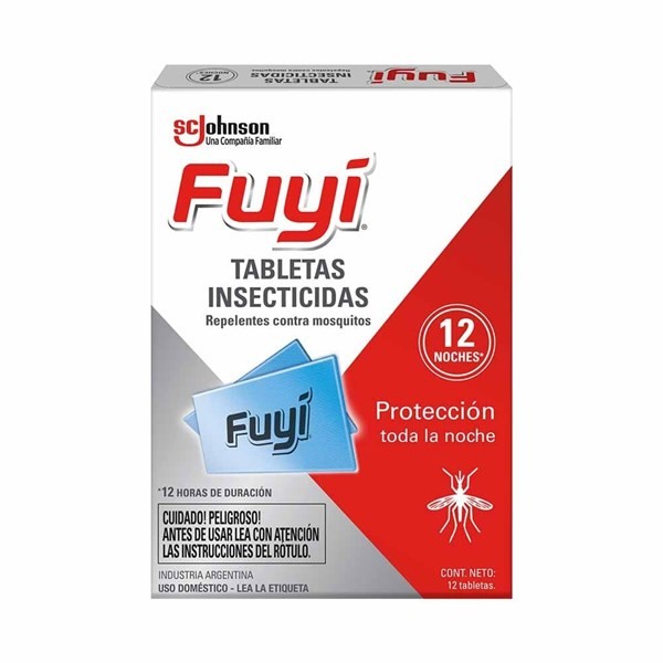Tabletas Fuyi Repelente Mosquitos 12un #1