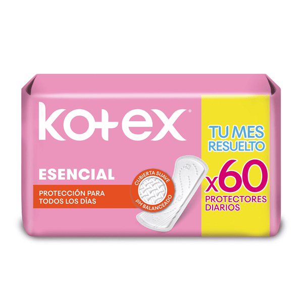 Kotex Protector Diario Esencial - 60 Unidades alt