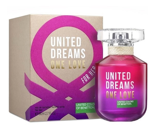 Benetton United Dreams One Love For Her Perf Imp Edt 80 ml Único #1