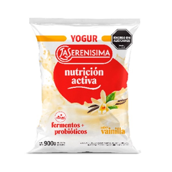 Yogur Bebible la Serenísima Sabor Vainilla en Sachet 900 Grs #1