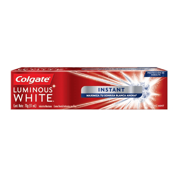 Colgate Crema Dental Luminous White Instant 70 gr