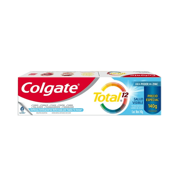 Colgate Total 12 salud Visible Crema Dental 90 g alt