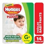 Huggies Active Sec Baby Pants Grande x 14 Unidades #1