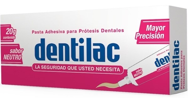 Dentilac Pasta Adhesiva Sabor Neutro 20 gr