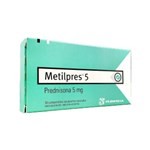 Trb-Pharma Metilpres Prednisona 5 Mg x 30 Comp Ranurados #1