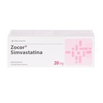 Organon Arg Zocor Simvastatin 20 Mg x 30 Comp #1