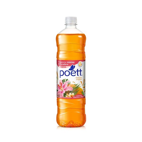 Limpiador Líquido Poett Frescura Tropical 900 ml alt