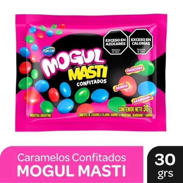 Caramelos Masticables Confitados 30 gr Mogul