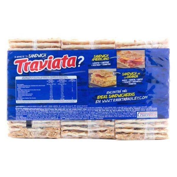 Galletitas De Agua Traviata 303 Gr alt
