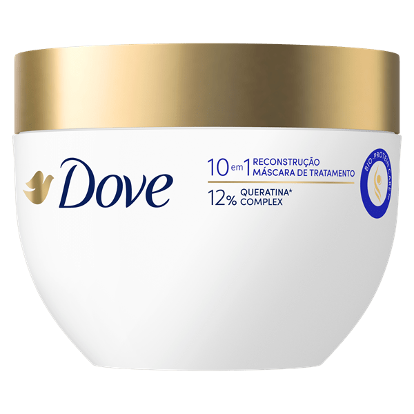 Mascarilla de Tratamiento Dove 10 en 1 Reconstrucción + Queratina 270g #1