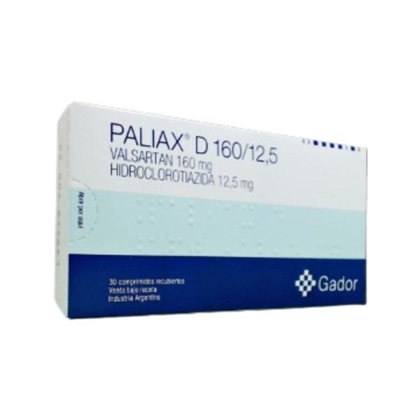 Gador Paliax D 160 / 12.5 Mg Valsartán + Asoc 30 Comp Recubiertos #1