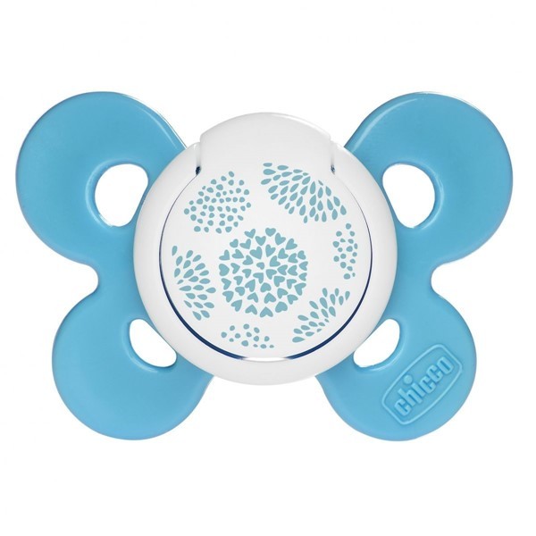 Chicco Chupete Physio Comfort Silicona Azul (6-16 Meses) #1