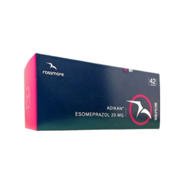 Rossmore Pharma Adikan Esomeprazol 20 Mg x 42 Cáps #1