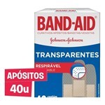 Band Aid Apósitos Adhesivos Transparentes (40 Unidades) #1