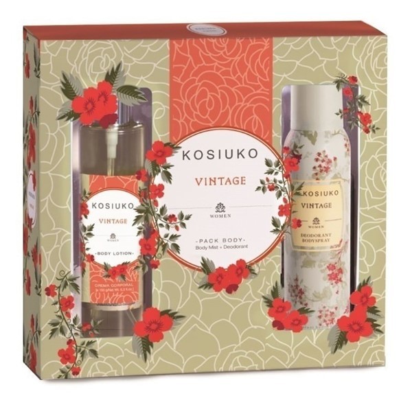 Kosiuko Vintage Estuche Body Splash Y Desodorante #1