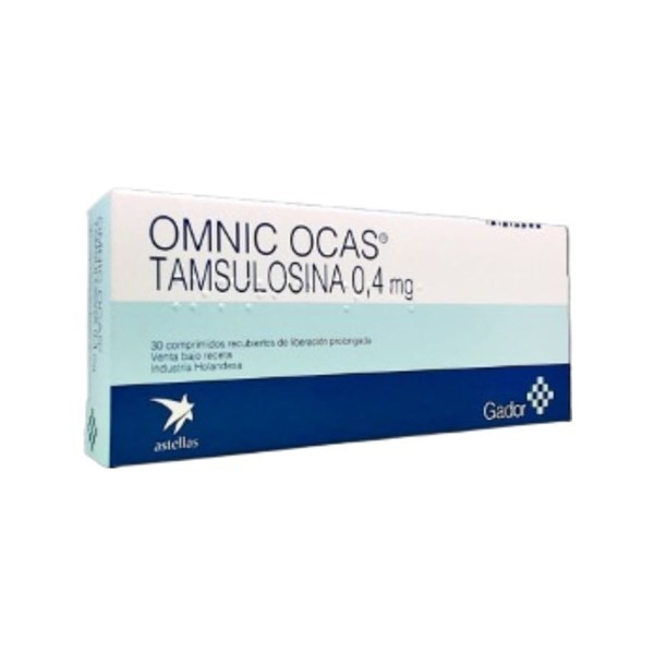 Gador Omnic Ocas Tamsulosina 0.4 Mg x 30 Comp de Liberación Prolongada #1