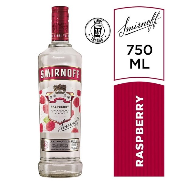 Vodka Smirnoff Raspberry 700 Ml #1
