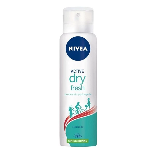 Desodorante Nivea Dry Fresh Sin Siliconas en Aerosol x 150 ml