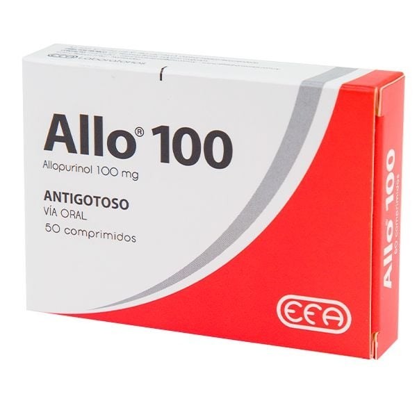 Allo 100 Mg | 50 Comprimidos | Alopurinol #1