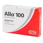 Allo 100 Mg | 50 Comprimidos | Alopurinol #1
