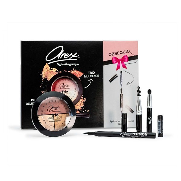 Arex Sombra Trio Multi Face + Delineador + Aplicador