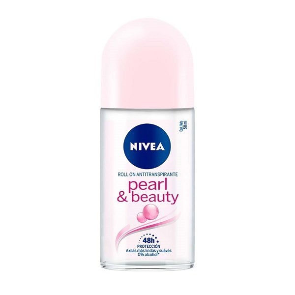Nivea Desodorante Antitranspirante Femenino Pearl & Beauty Roll On 50 ml alt