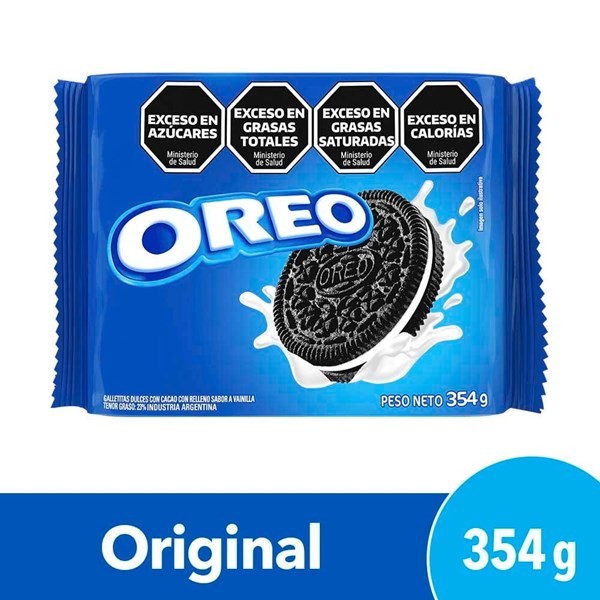 Galletitas Dulces Rellenas Con Crema Oreo 354 G #1